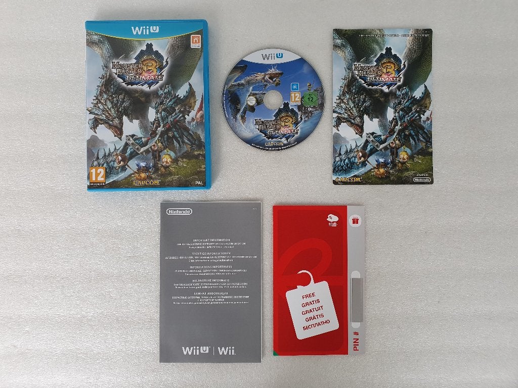 Nintendo Wii U: Monster Hunter 3 Ultimate, Ophalen of Verzenden, Gebruikt