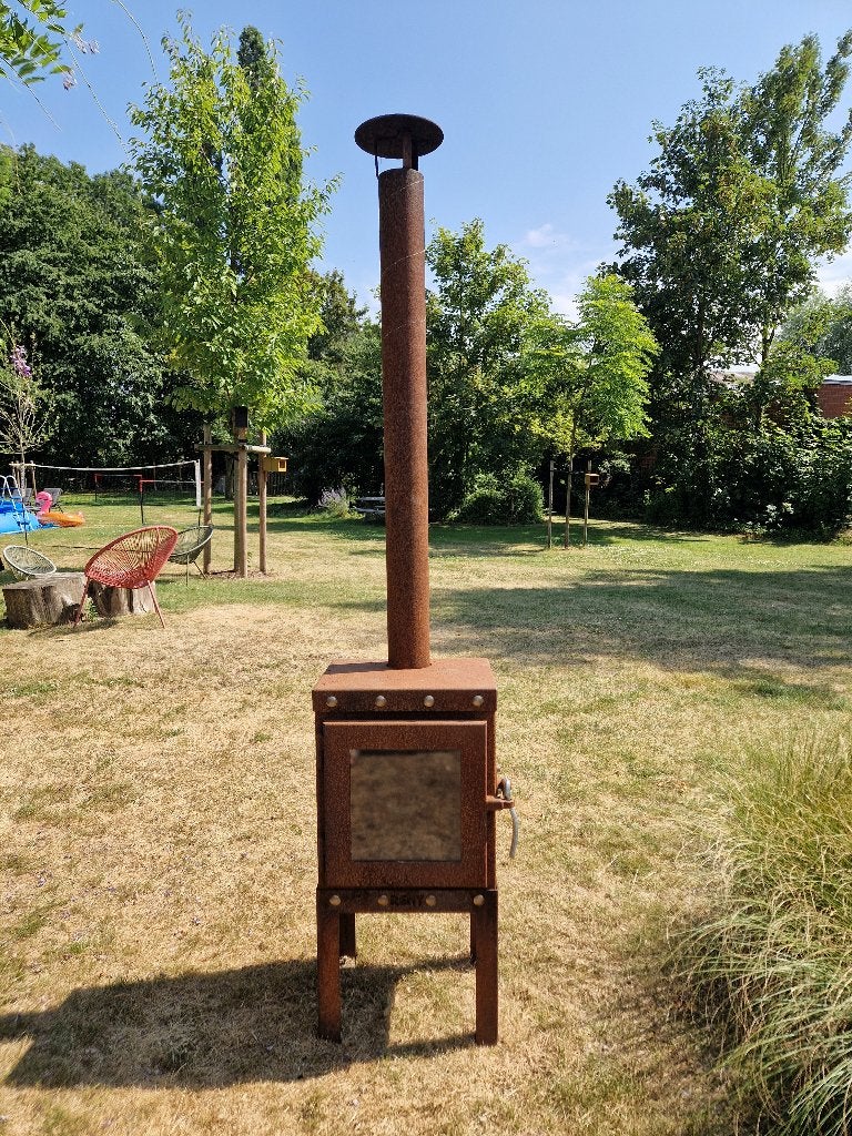 Buitenkachel, Ophalen, Gebruikt