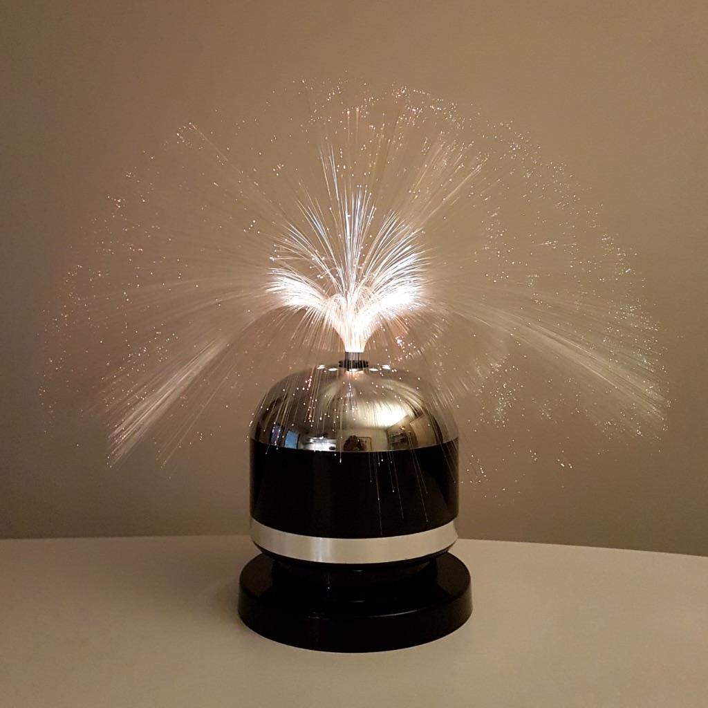 space age glasvezel lamp jaren 60/70., Enlèvement, Maison et Meubles