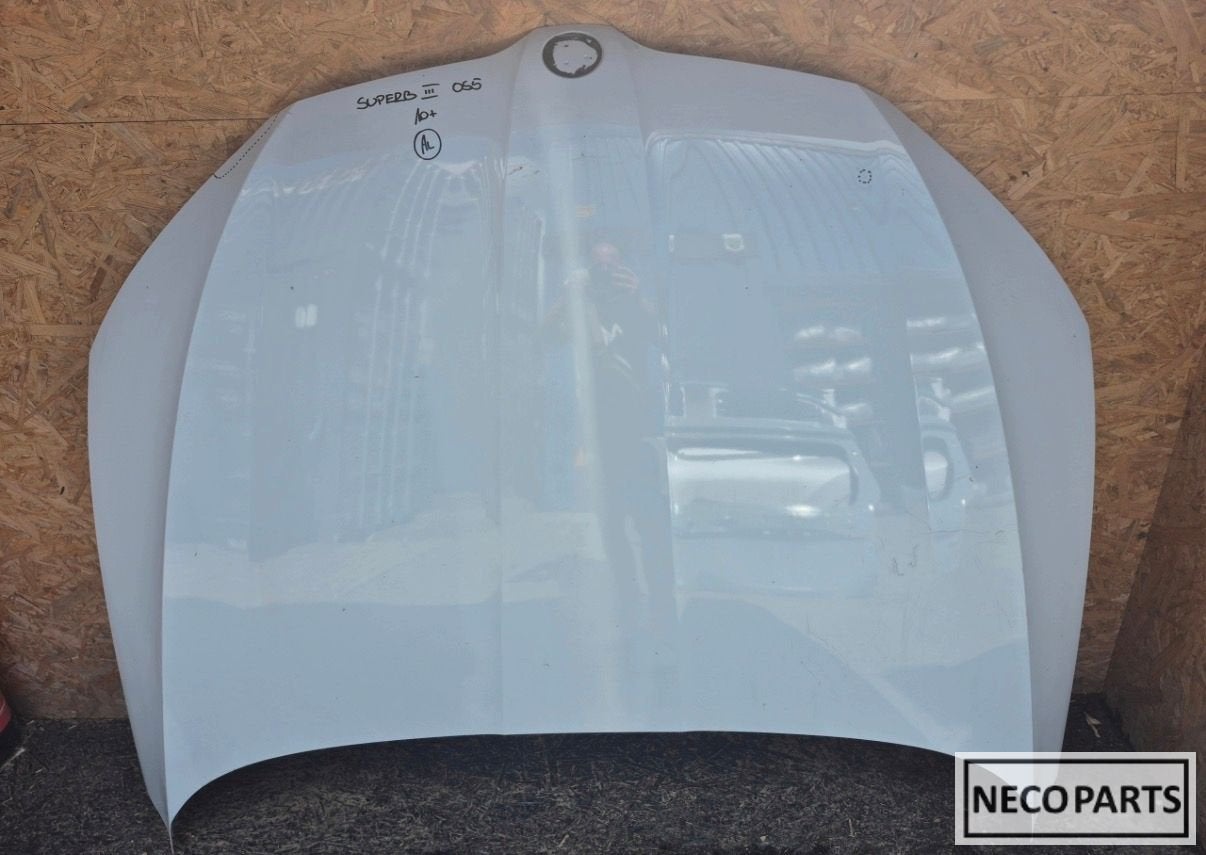 SKODA SUPERB III FACELIFT MOTORKAP ORIGINEEL ALLES LEVERBAAR, Gebruikt, -, Ophalen of Verzenden, -