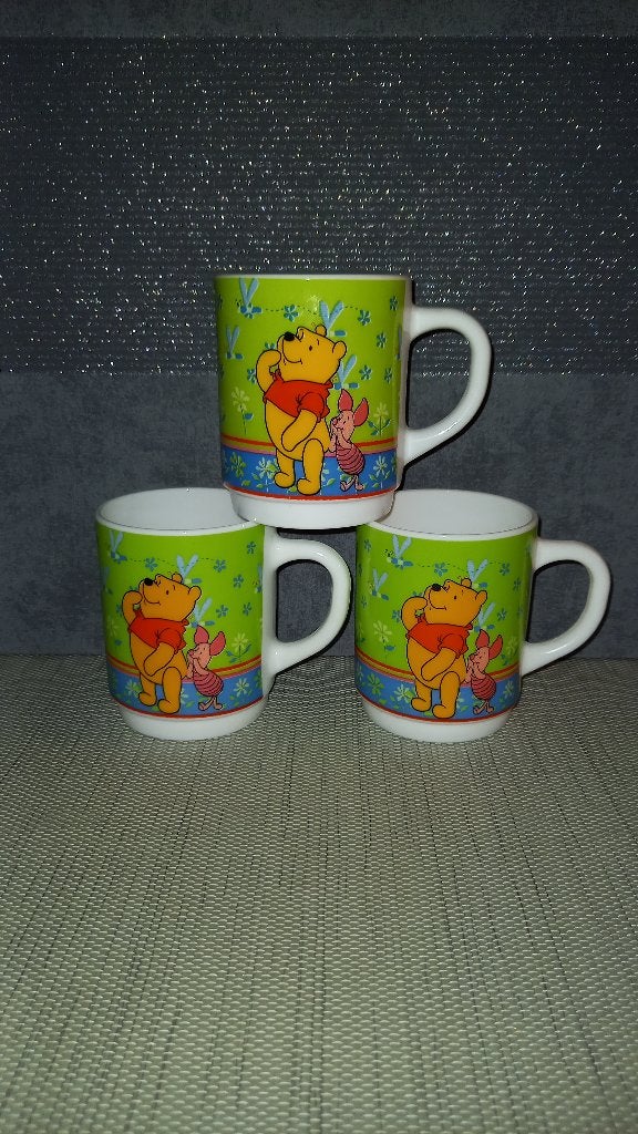 Winnie The Pooh mokken, Verzamelen, Ophalen of Verzenden, Gebruikt