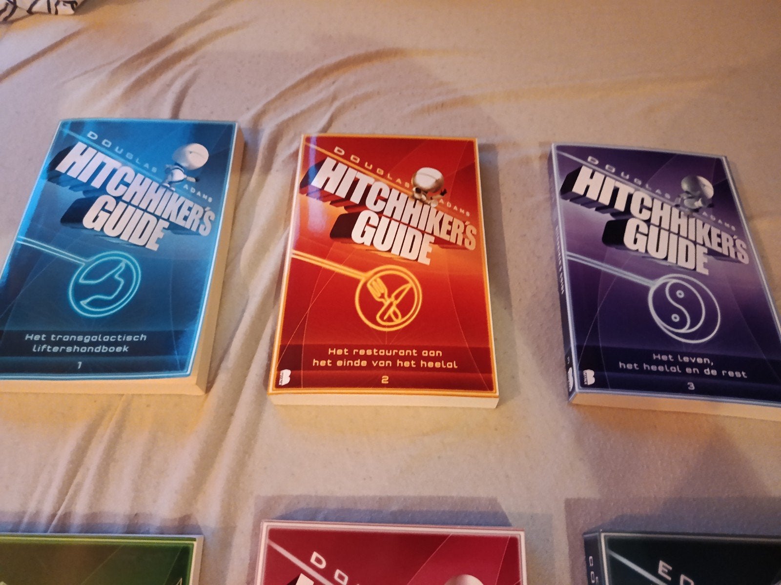 Hitchhiker's Guide 6 boeken, Hobby en Vrije tijd, Spaarzegeltjes, Ophalen of Verzenden
