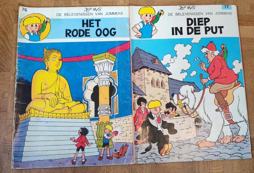 De belevenissen van Jommeke, Boeken, Stripverhalen, Ophalen