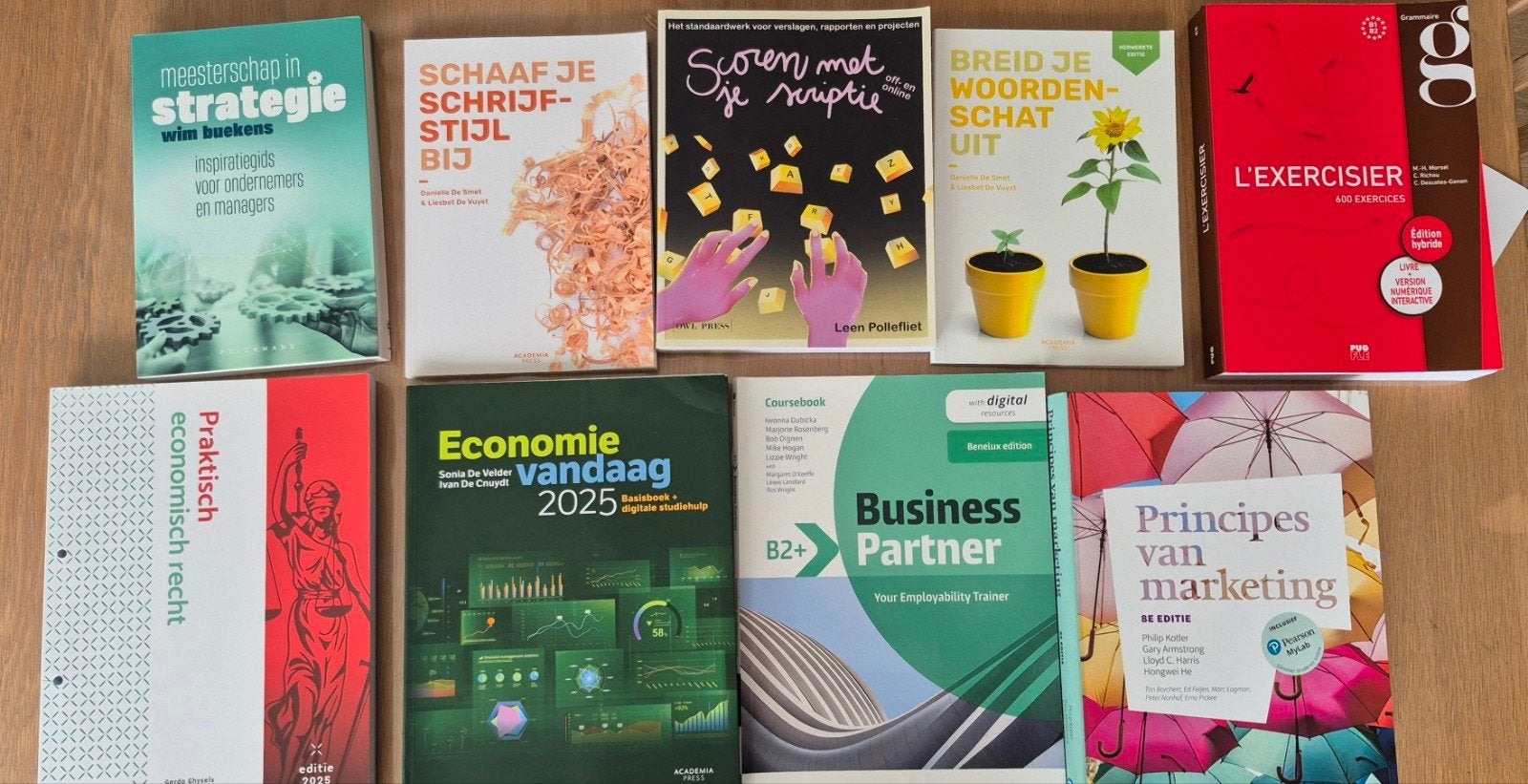 Boekenpakket Economie, marketing, Boeken, Ophalen