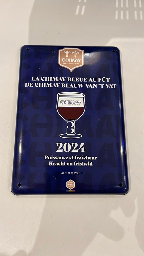 Chimay bord, Verzamelen, Ophalen of Verzenden