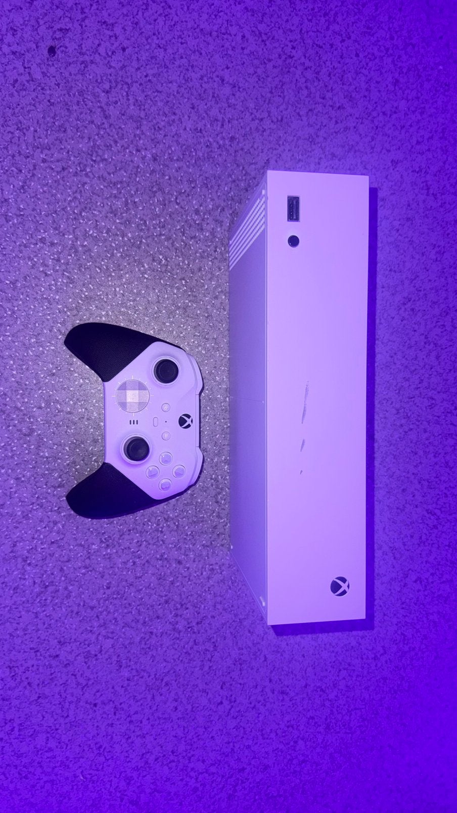 XBOX SÉRIE S WHITE 512gb + manette Xbox, Enlèvement, Utilisé, Xbox Series S