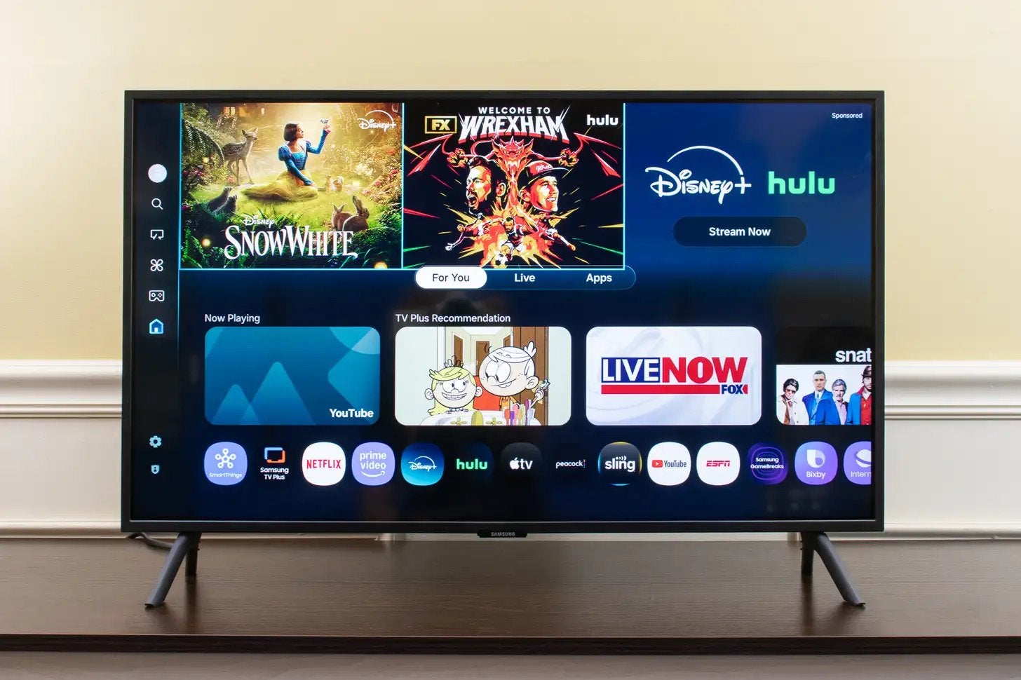 Samsung Smart 4K UHD 43 inch zo goed als nieuw, Audio, Tv en Foto, Ophalen, LED, 120 Hz, Zo goed als nieuw