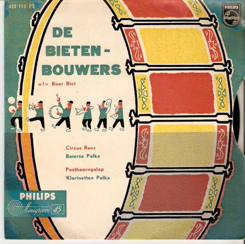EP De Bietenbouwers - Circus Renz – Beierse polka, Orchestre ou Ballet, Enlèvement ou Envoi, 7 inch, Comme neuf