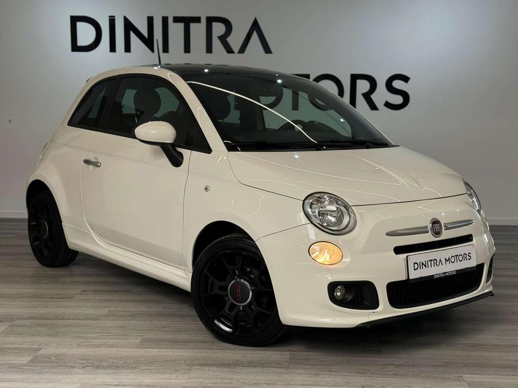 Fiat 500 1.2i Sport - Airco/*TOPSTAAT!, Auto's, 4 zetels, Gebruikt, 4 cilinders, Alcantara