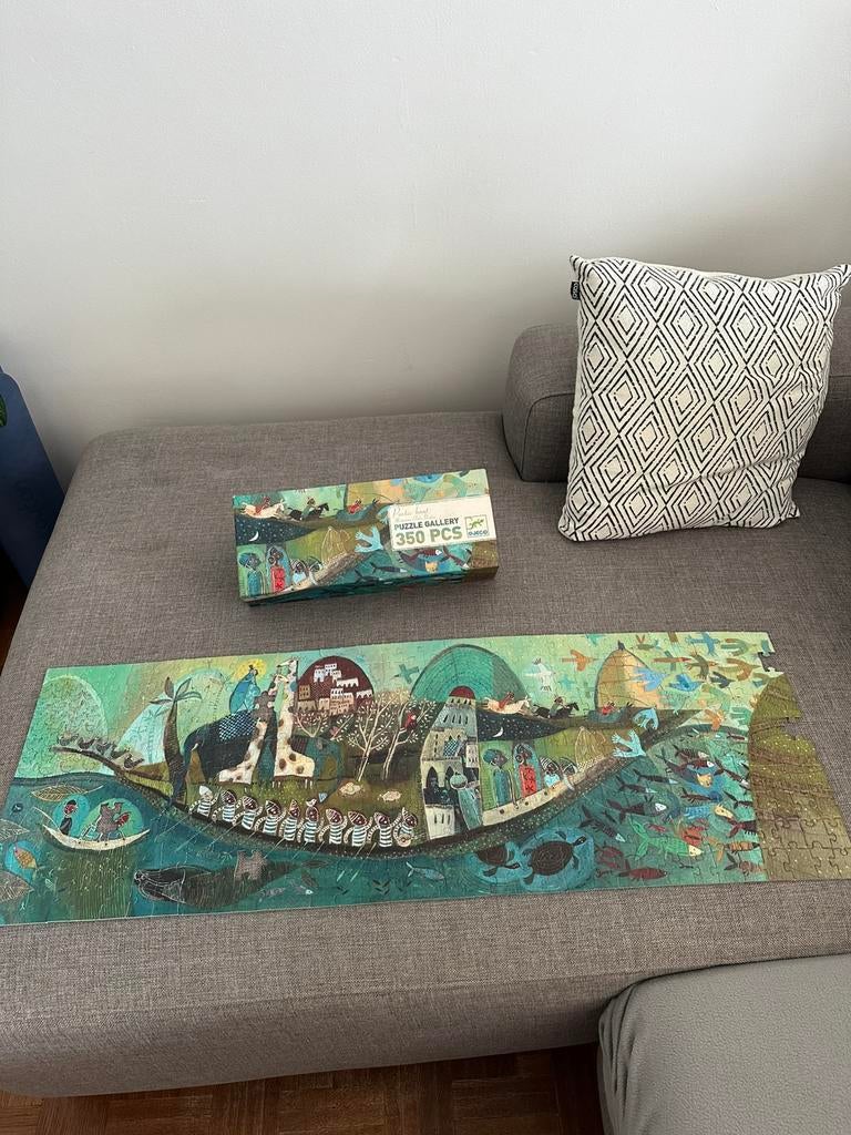 Puzzel Djeco (niet compleet), Ophalen, Meer dan 50 stukjes, Gebruikt, 6 jaar of ouder