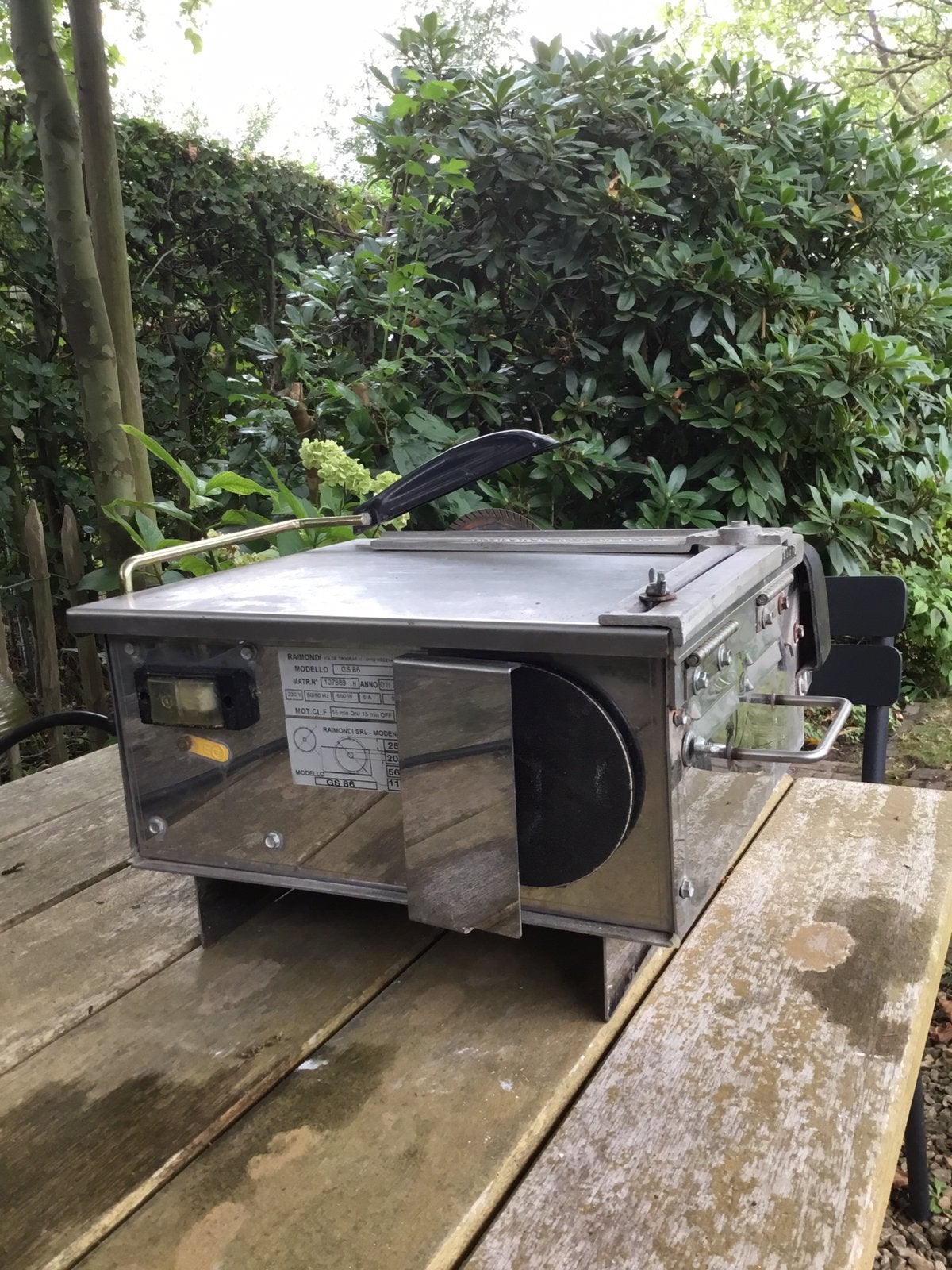 Zaagmachine Raimondi GS86, Doe-het-zelf en Bouw, Ophalen, Gebruikt