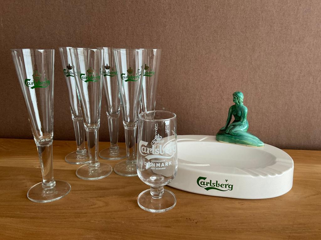 Carlsberg glazen, Verzamelen, Ophalen, Zo goed als nieuw