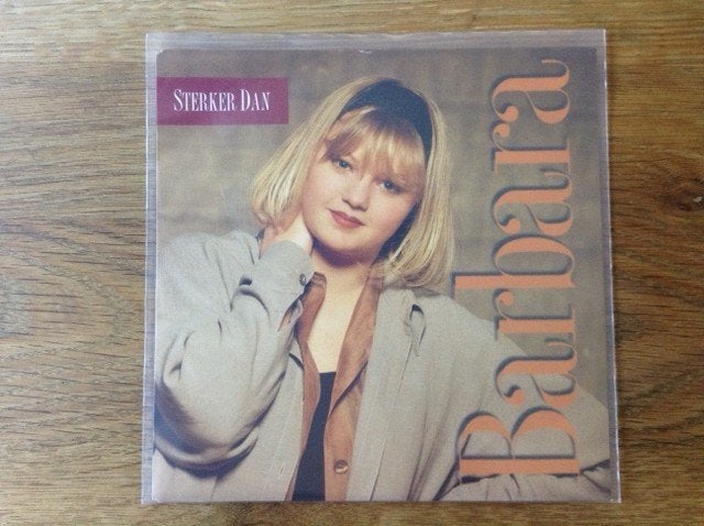 single barbara dex, CD & DVD, Vinyles Singles, En néerlandais, Housse de protection extérieure, Pochette photo, Pressage original