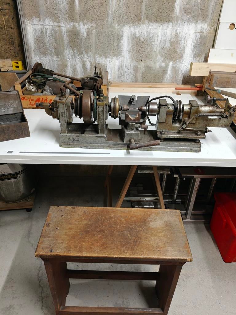Diamantsnijmachine jaren '60, Ophalen