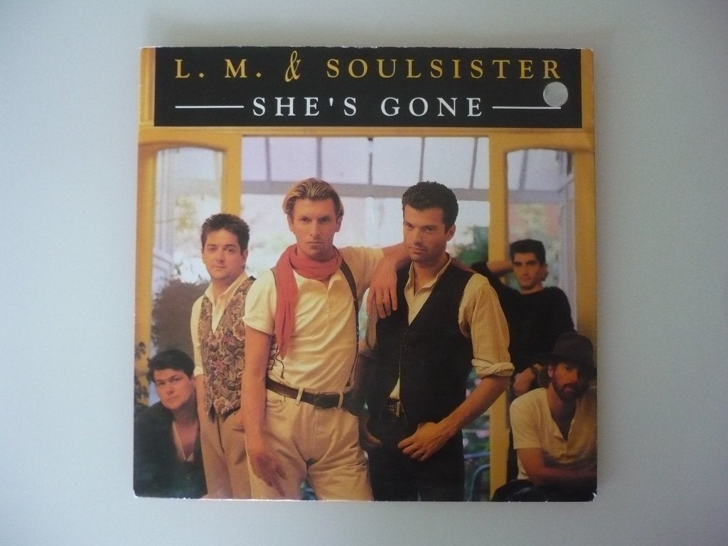 Vinyl Single L.M. & Soulsister ( She's Gone ), CD & DVD, Vinyles Singles, Utilisé, Pop, 7 inch, Enlèvement ou Envoi