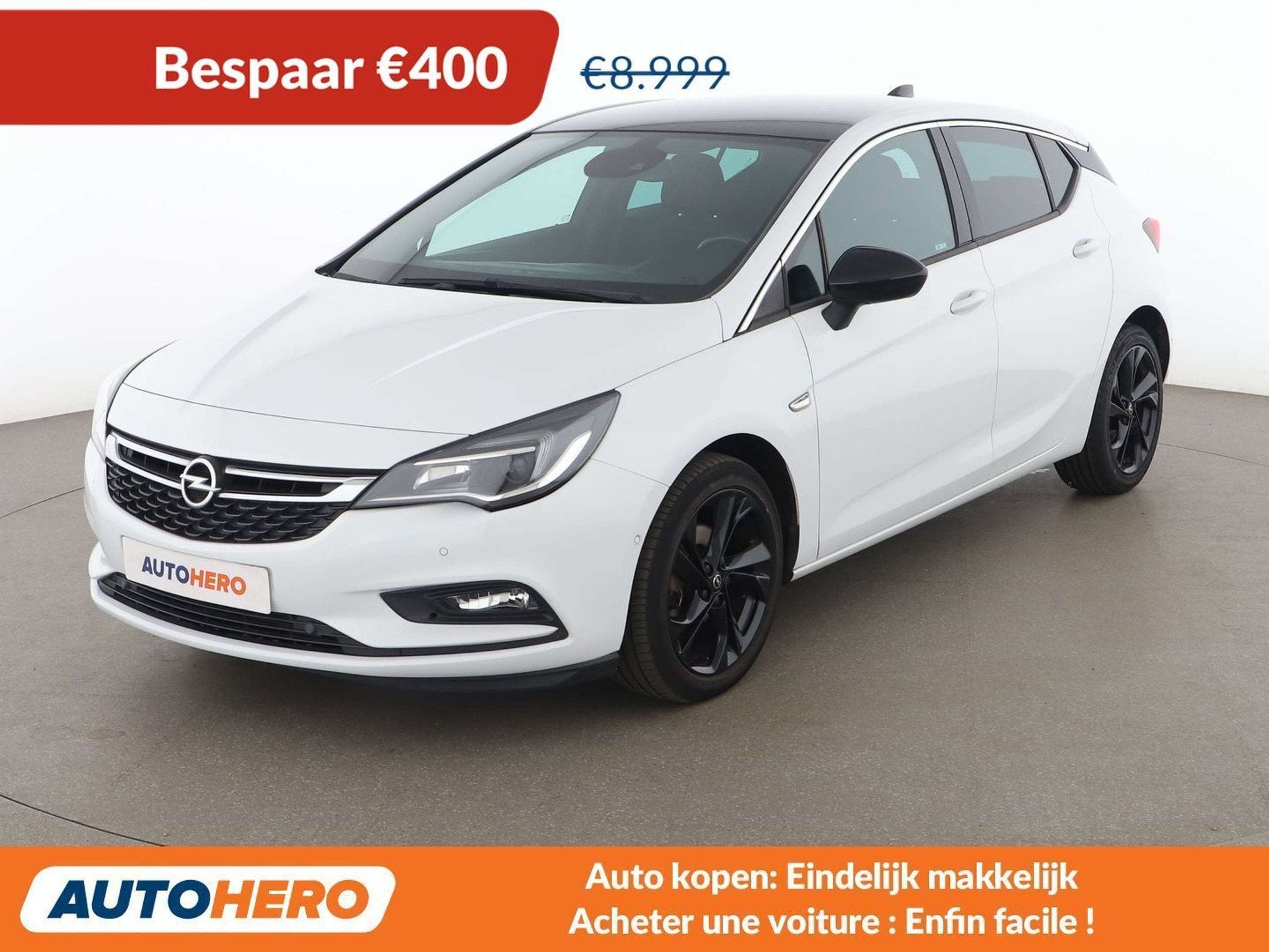 Opel Astra 1.0 Turbo Black Edition Start/Stop, Autos, Achat, 105 ch, 5 portes, Tissu