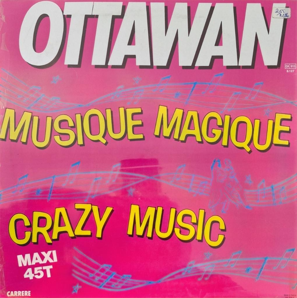12" Single Ottawan " Musique Magique", Cd's en Dvd's, Vinyl | Pop, Gebruikt, 1980 - 1989, Ophalen of Verzenden, 12 inch