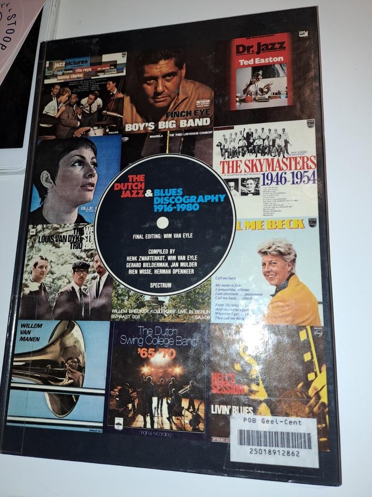 The Dutch Jazz & Blues discography 1916-1980, Ophalen of Verzenden