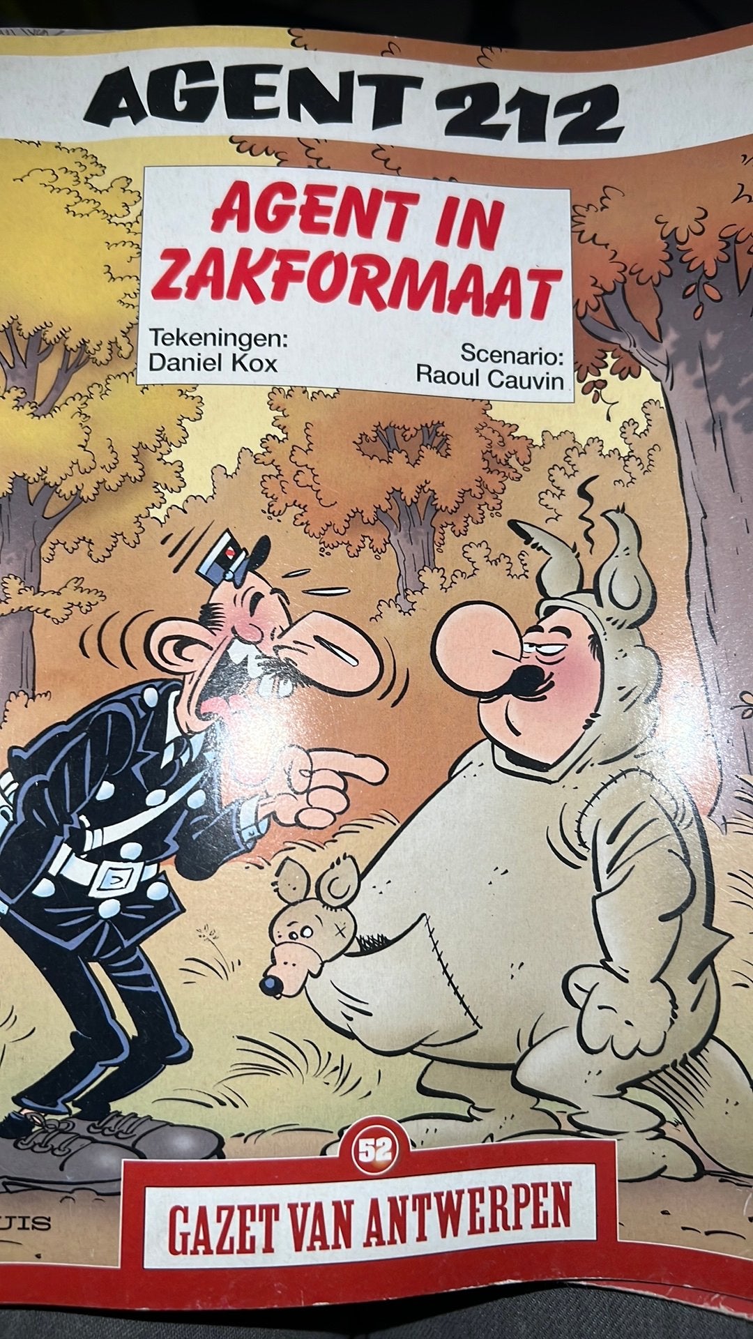 Strip Agent 212, Une BD, Enlèvement ou Envoi, Utilisé