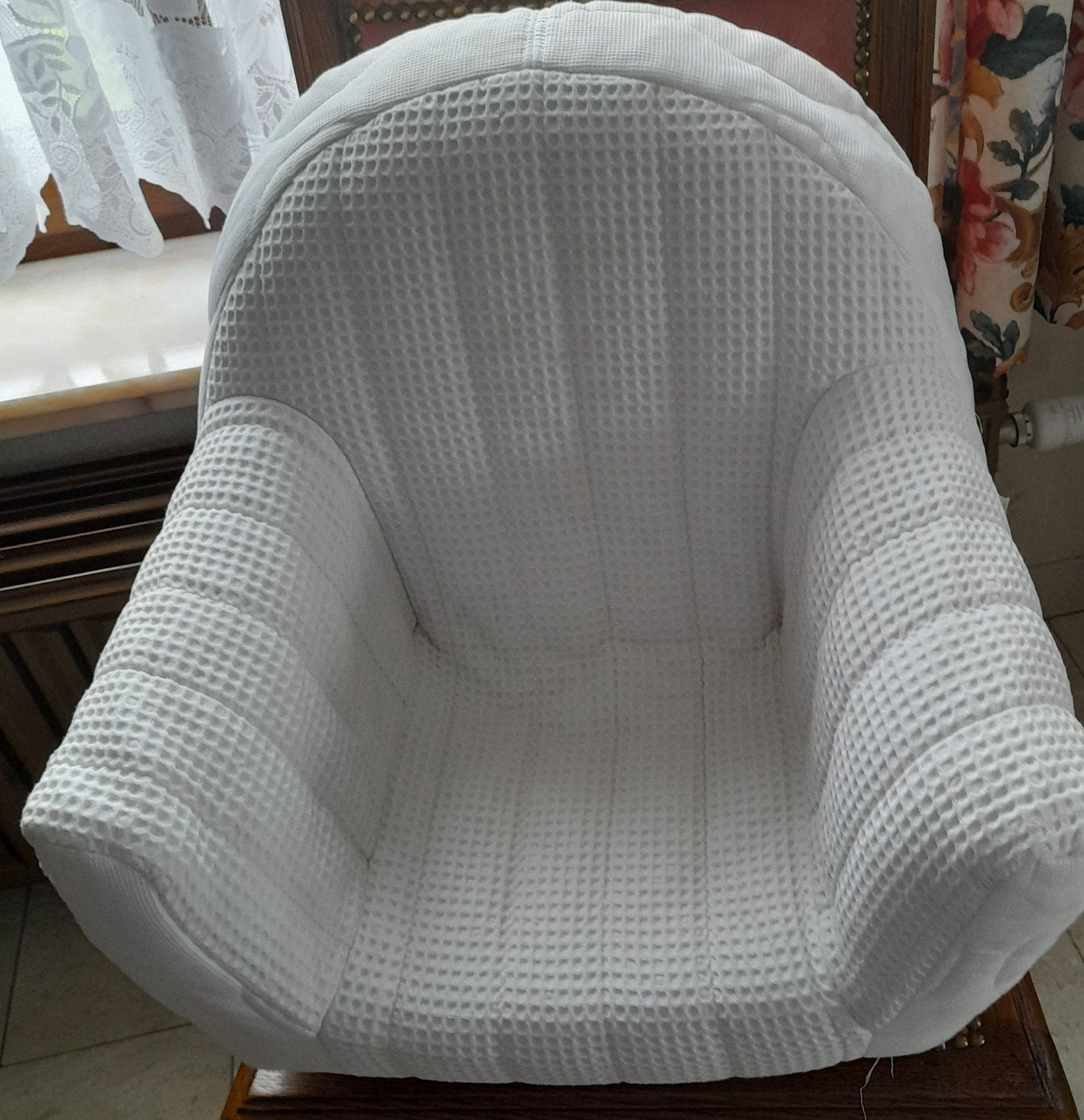 stoffen kinderzitje, Enfants & Bébés, Enlèvement ou Envoi, Comme neuf, Chaise(s)