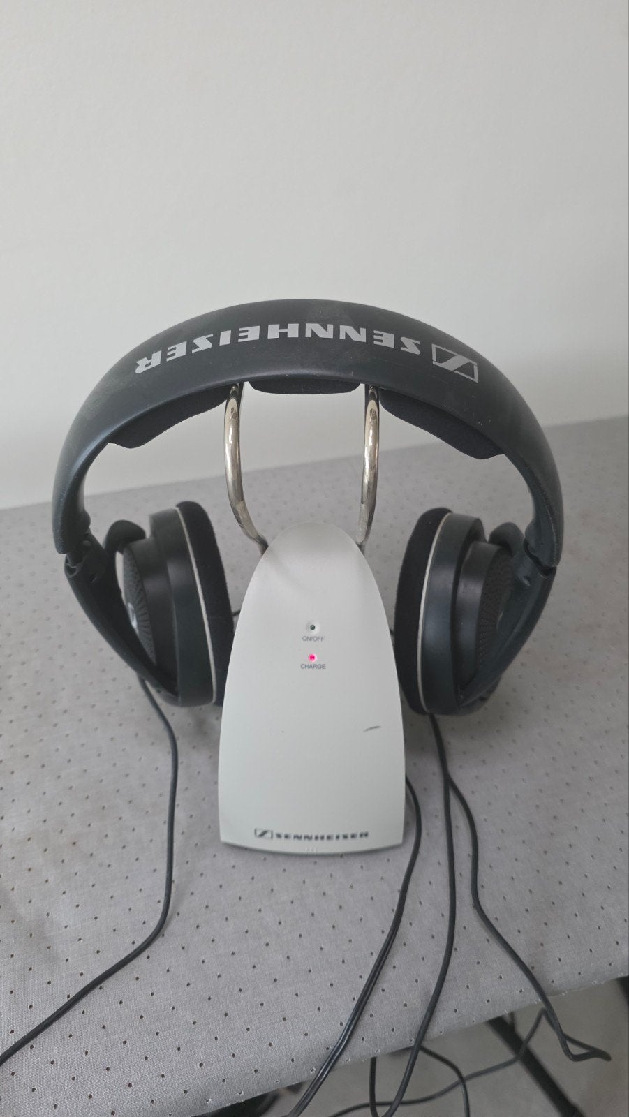 Sennheiser draadloze koptelefoon met 3.5mm jack, Gebruikt, Sennheiser, On-ear, Ophalen of Verzenden