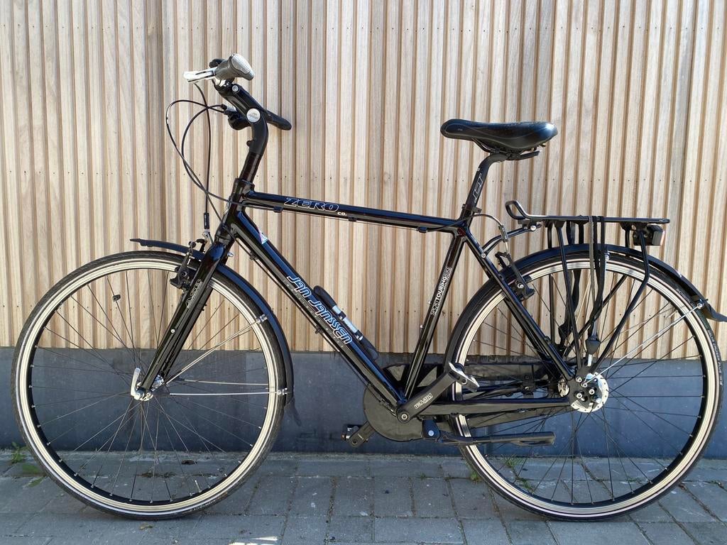 Jan Janssen Herenfiets Santos idworx vsf rijzen Koga miyata, 28 inch, Vering, 10 tot 15 versnellingen, Velgrem