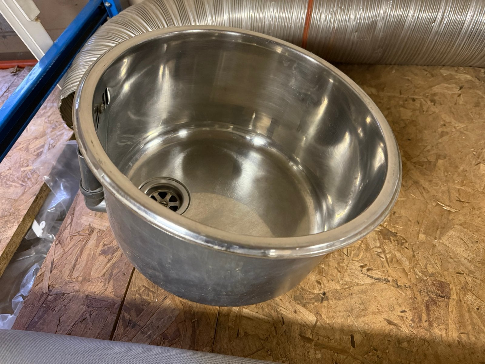 Inox wasbak, Ophalen, Zo goed als nieuw