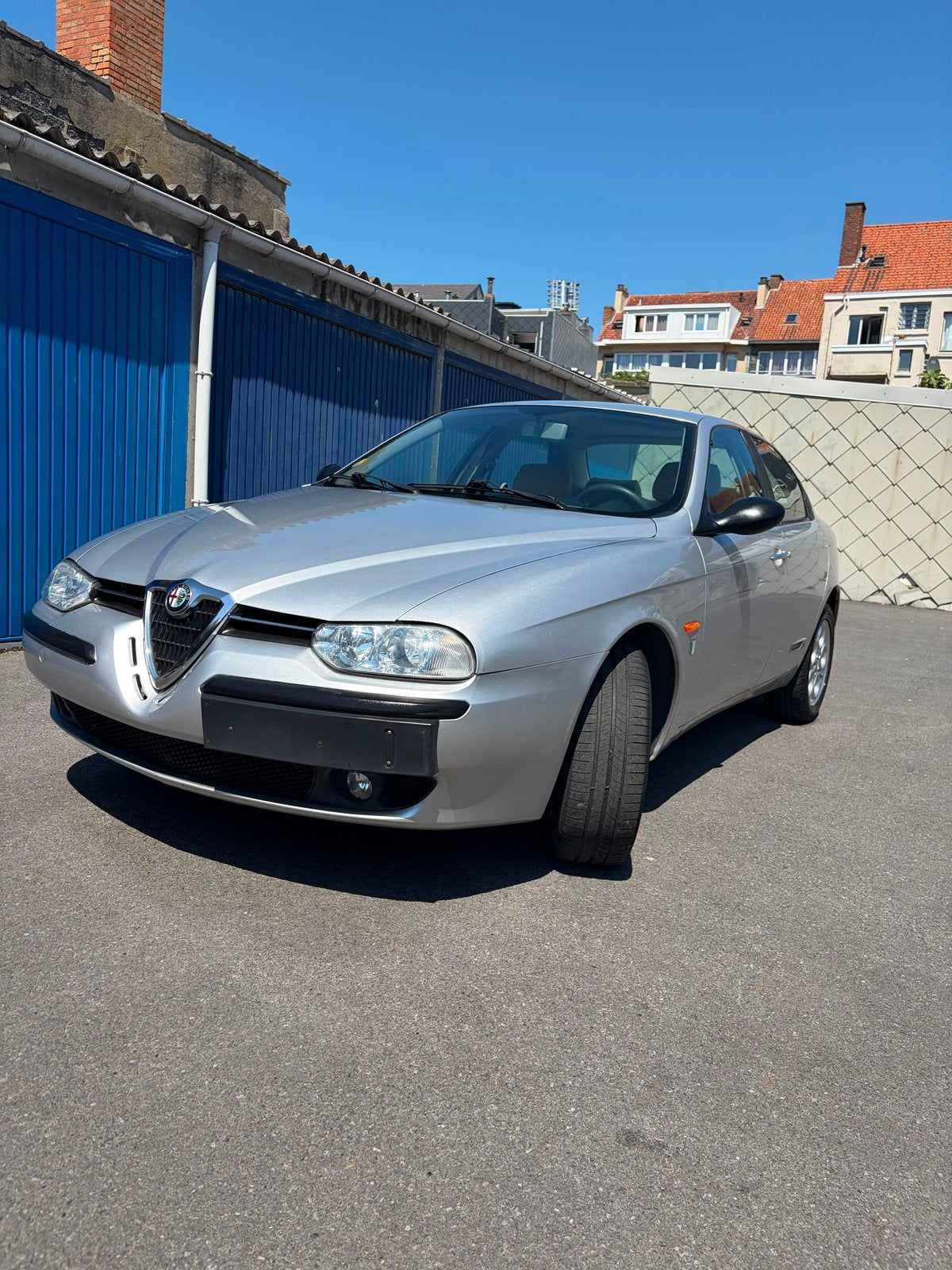 Alfa Romeo 156 benzine, in goede staat, met keuring., Auto's, Bedrijf, Airconditioning, Te koop, Benzine