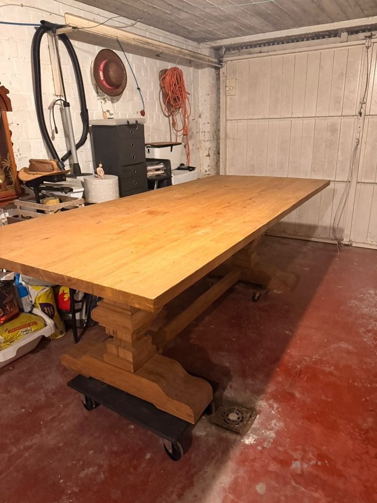 Eiken Eettafel, Ophalen, Eikenhout, Landelijk, Vijf personen of meer