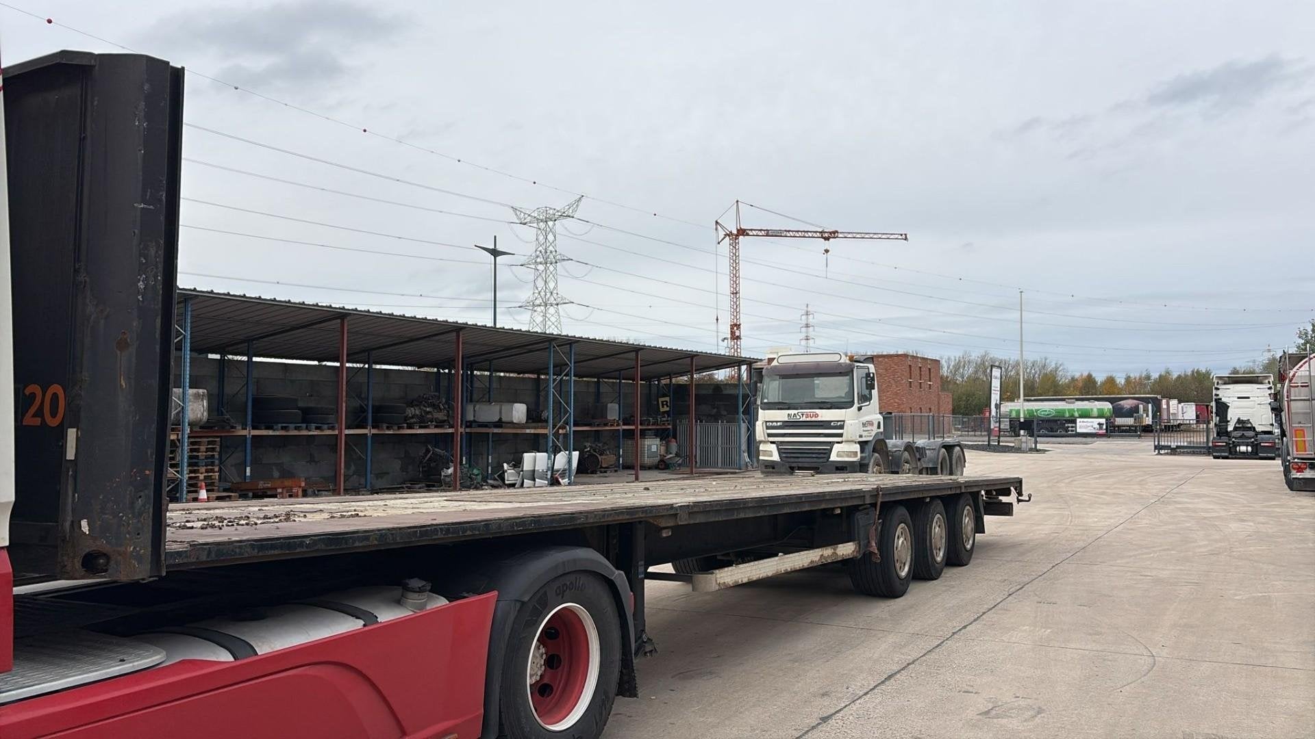 Van Hool 3B2011 (HOLLAND TRAILER / REMORQUE PAYS BAS) EL2442, Auto's, Overige kleuren, Overige brandstoffen, Bedrijf, Aanhangers en Opleggers