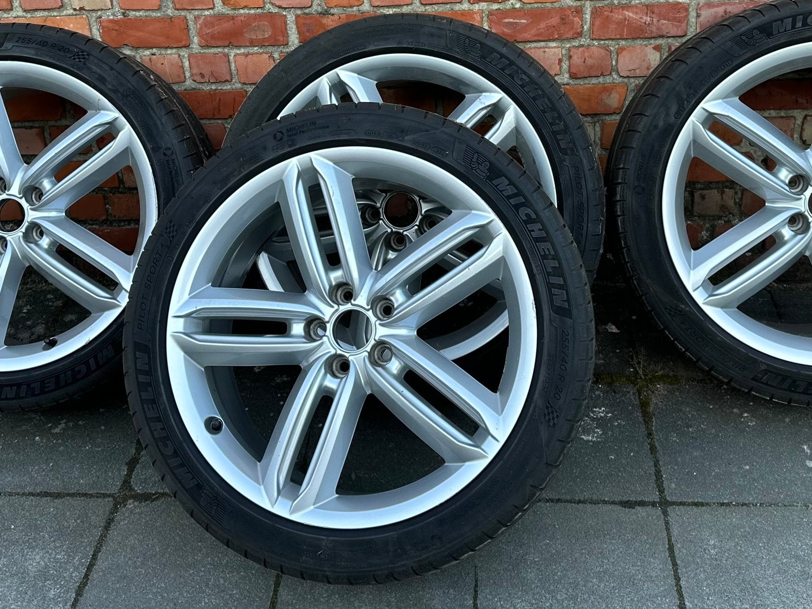 Jantes d’origine Audi A6, A7 - Michelin       255/40 R20, 255 mm, Pneus été, Enlèvement, 20 pouces