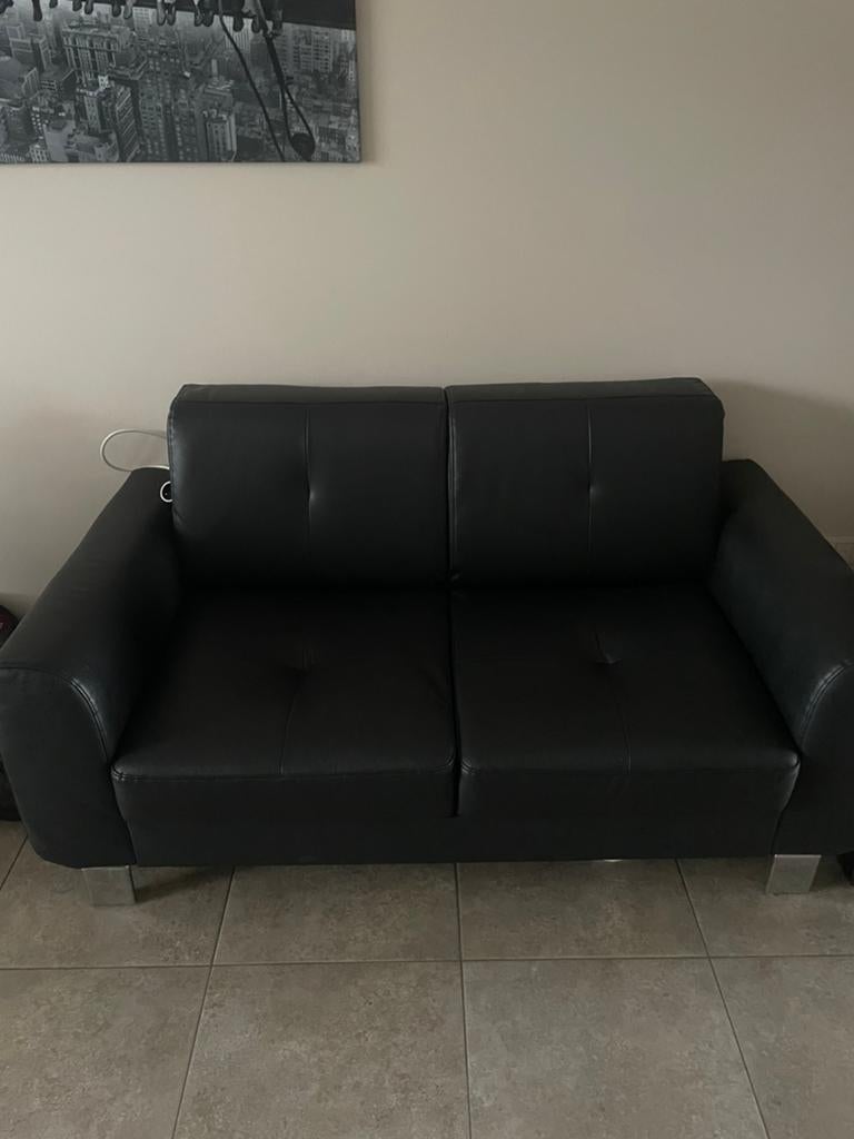 Gratis zetel 2 personen, Ophalen, Tweepersoons, Zo goed als nieuw, Rechte bank