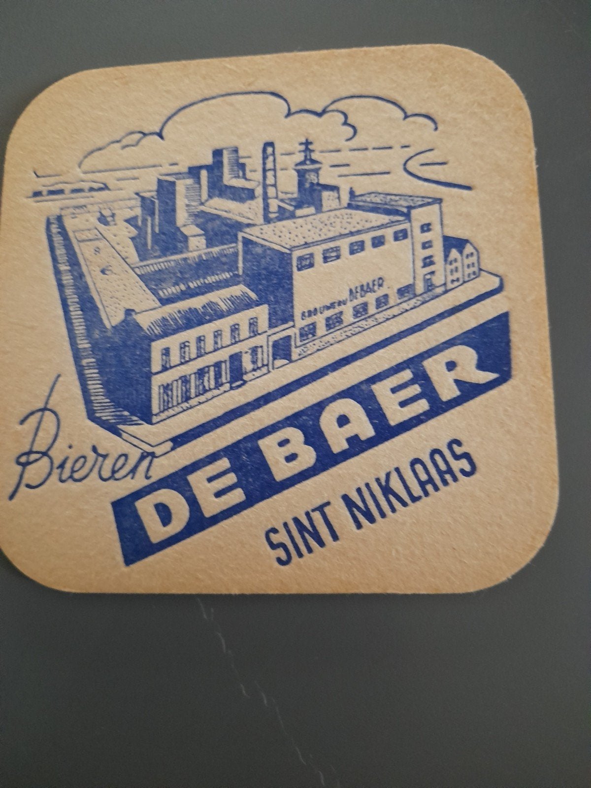 bierviltje bieren de Baer sint- niklaas, Ophalen of Verzenden