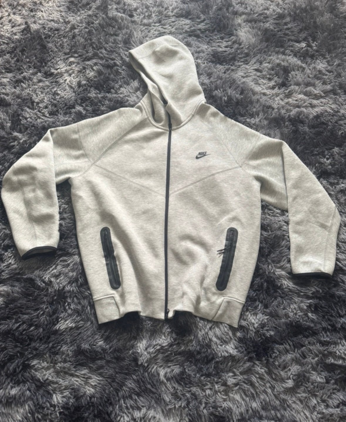 Nike Tech Gris xxl, Enlèvement, Comme neuf, Gris