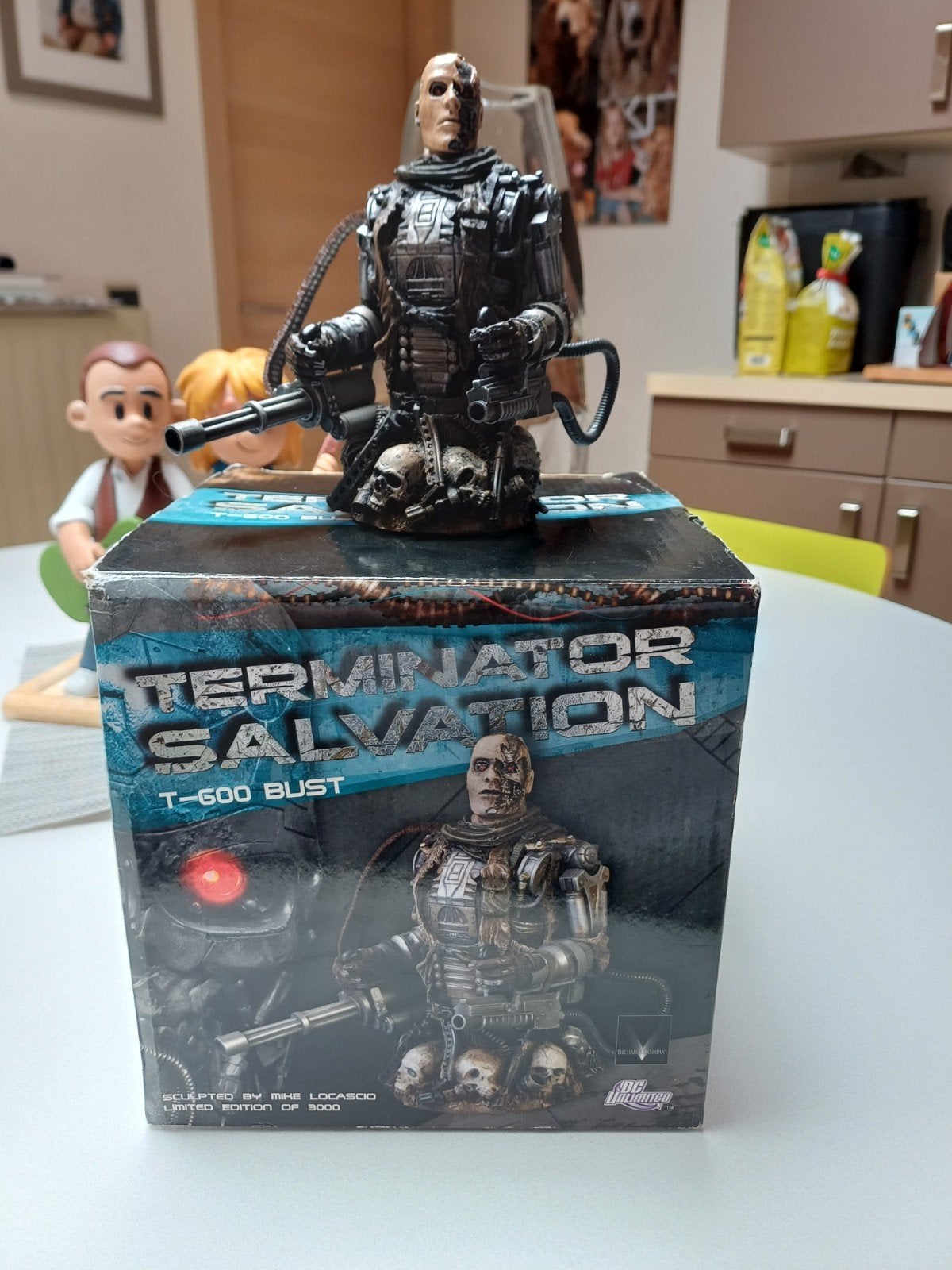 Mini buste terminator salvation, Verzamelen, Poppetjes en Figuurtjes, Ophalen of Verzenden