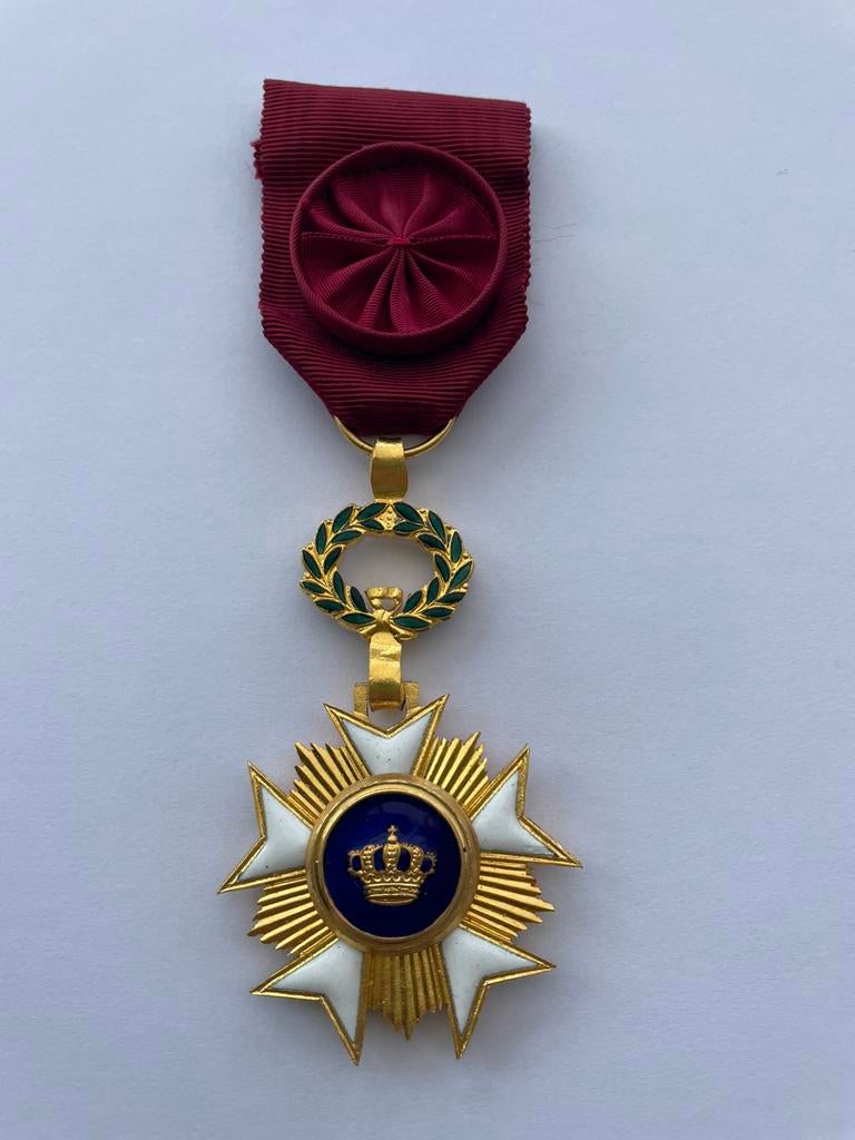 Medaille officier kroonorde, Verzamelen, Militaria | Algemeen, Ophalen of Verzenden