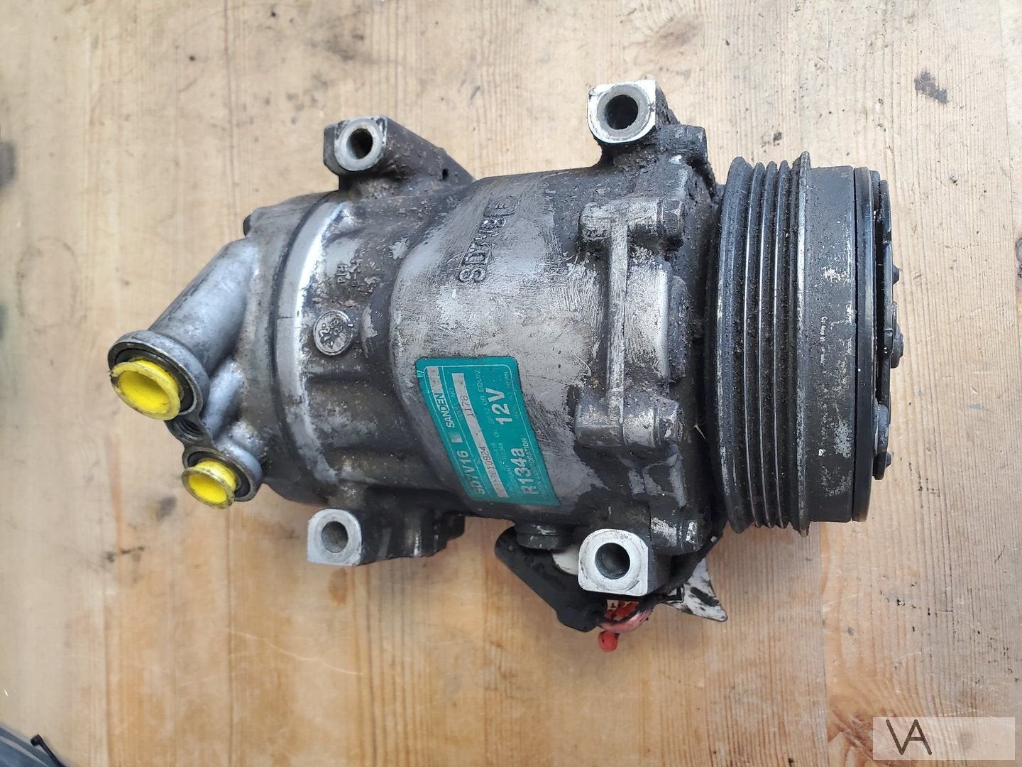 Fiat Ducato Iveco Daily Boxer aircopomp Sanden 1178  2.3 dsl, Gebruikt, -, -, Ophalen of Verzenden