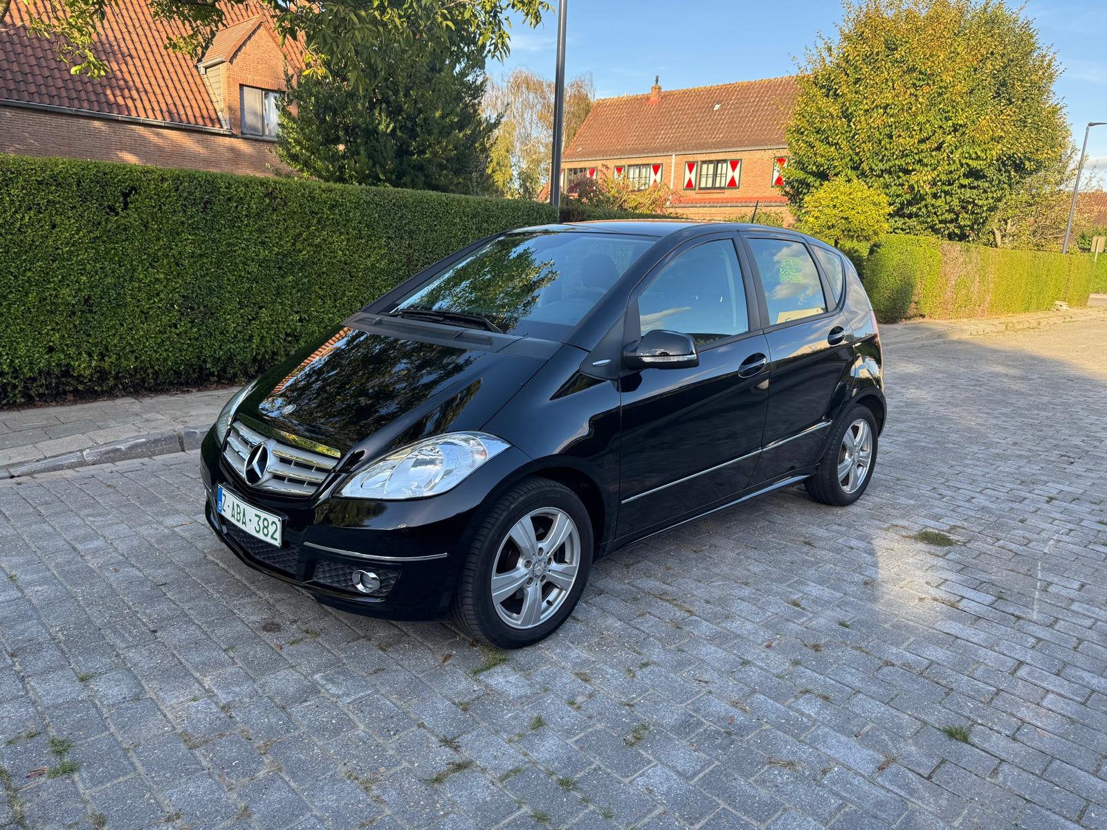 Mercedes-Benz A160 Benzine Avantgarde *Automatisch*, Auto's, Automaat, Euro 5, Zwart, 5 zetels