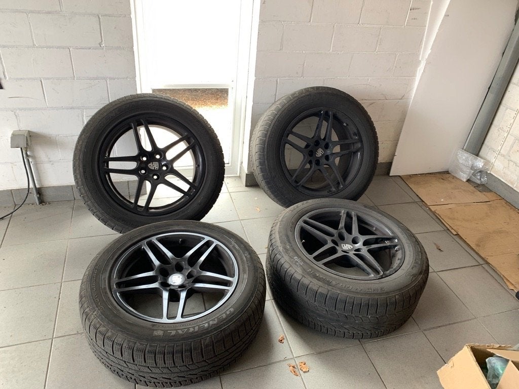 Jantes d'origine PORSCHE MACAN S avec pneus, Enlèvement, Pneus et Jantes