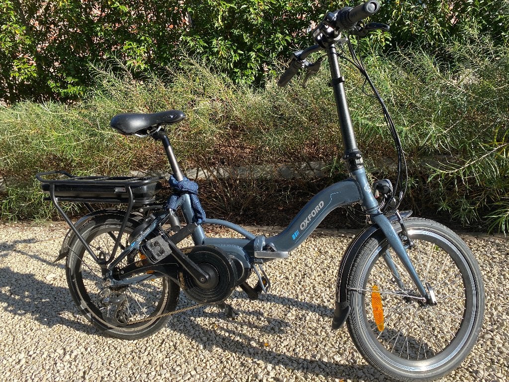 Oxford elektrische vouwfiets, Fietsen en Brommers, Velgrem, Versnellingen, Zo goed als nieuw, Dames