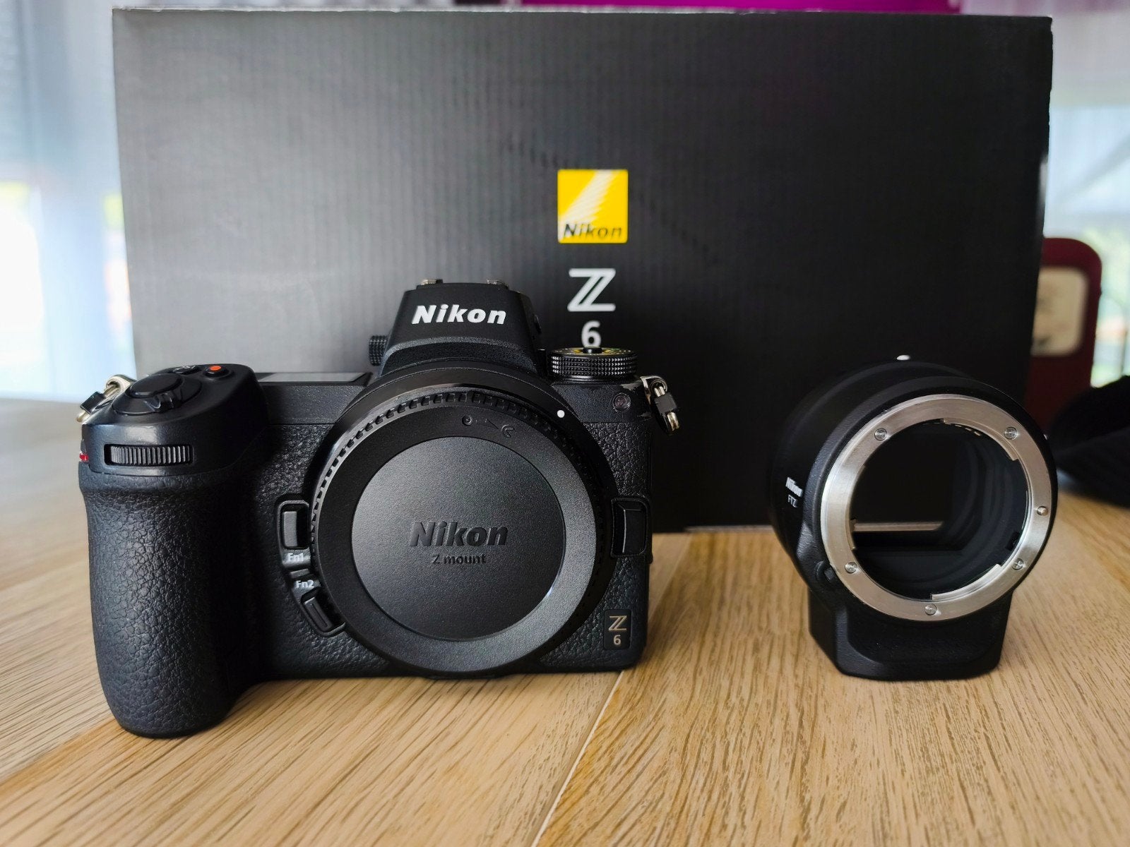 Nikon Z6 plein format + bague FTZ + accessoires, Ophalen, Geheugenkaart, Nikon