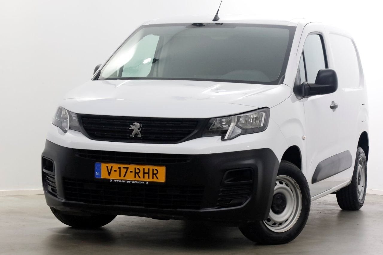 Peugeot Partner 1.2 PureTech 110pk Benzine Airco/Schuifdeur, Wit, Handgeschakeld, Electronic Stability Program (ESP), Onderhoudsboekje
