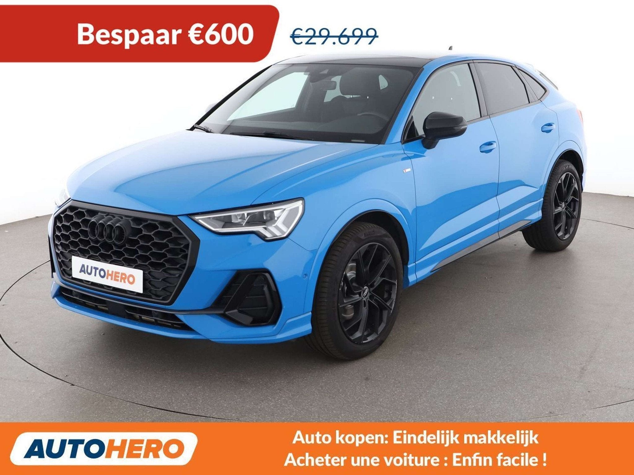 Audi Q3 35 TDI S line (bj 2019, automaat), Auto's, Gebruikt, 159 g/km, 5 deurs, 150 pk