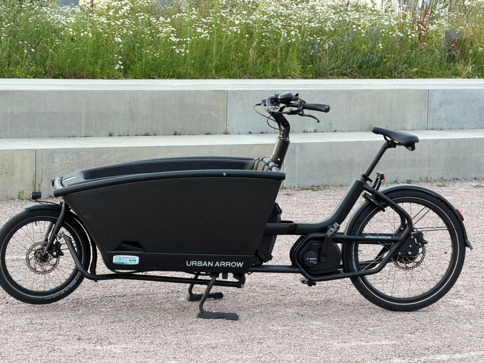 Urban Arrow Bakfiets, Ophalen, 3 kinderen, Elektrisch, Zo goed als nieuw