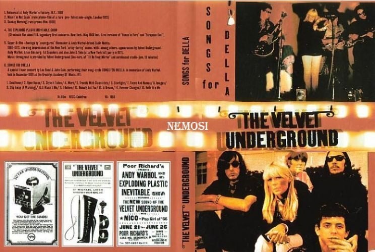 DVD - VELVET UNDERGROUND - SONGS FOR DELLA, Verzenden, Nieuw in verpakking, Concert