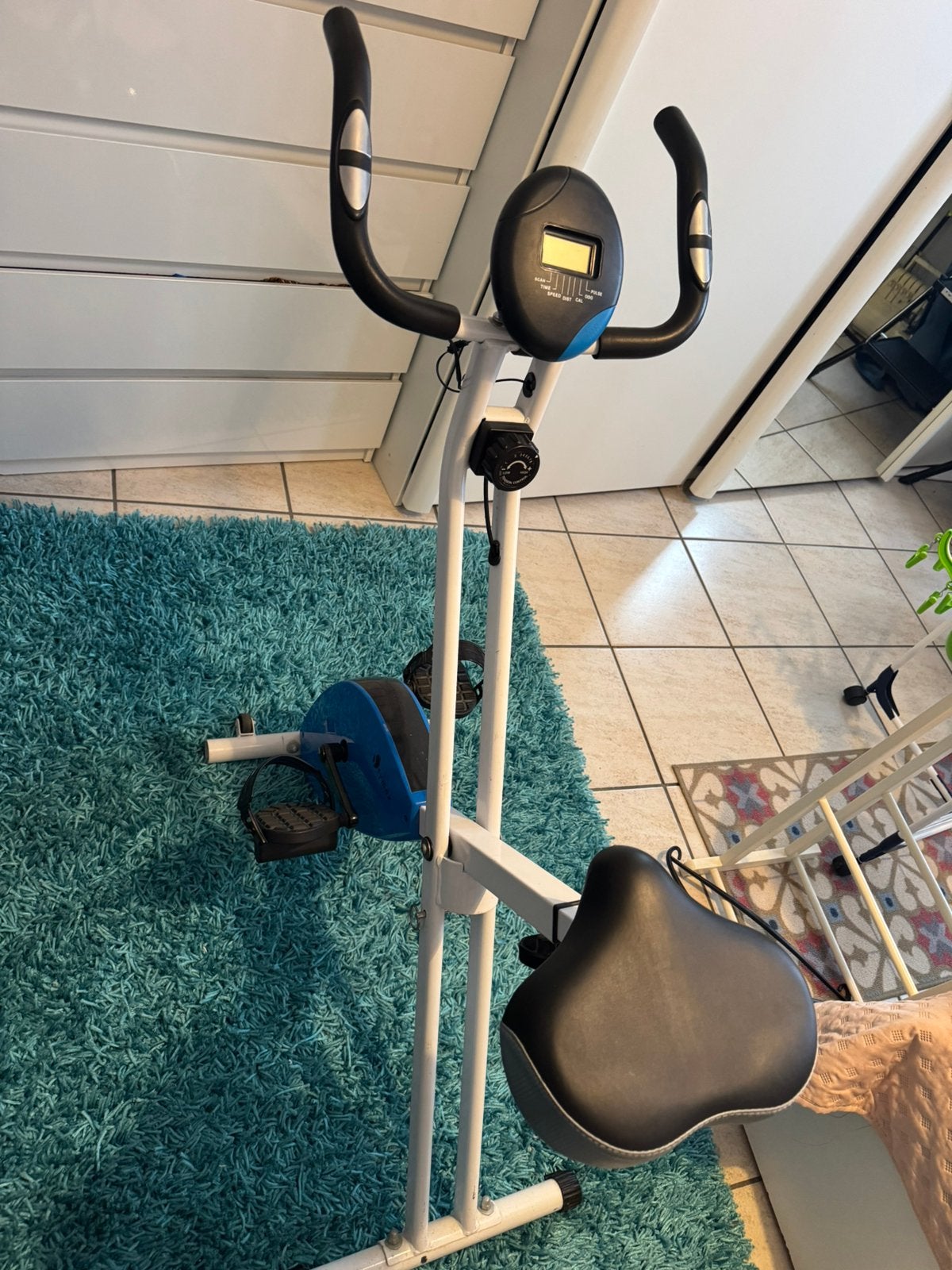 Hometrainer, Sports & Fitness, Enlèvement ou Envoi, Comme neuf, Vélo d'appartement