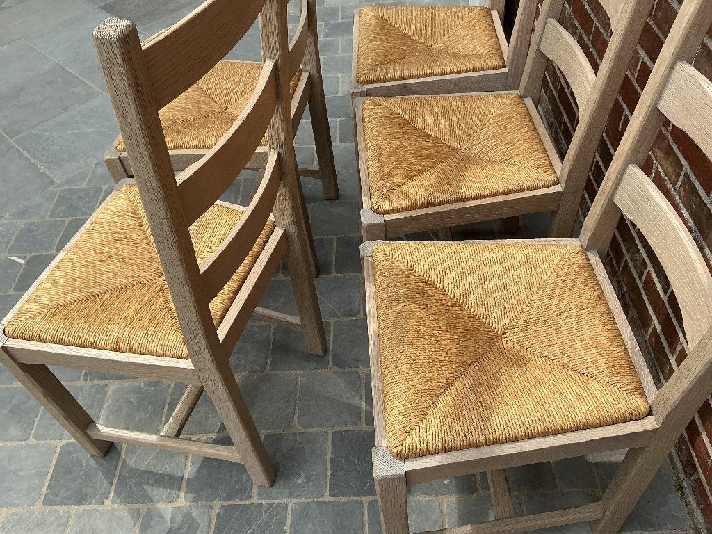 Stoelen voor eetplaats, Huis en Inrichting, Stoelen, Ophalen, Zo goed als nieuw, Grijs, Vijf, Zes of meer stoelen