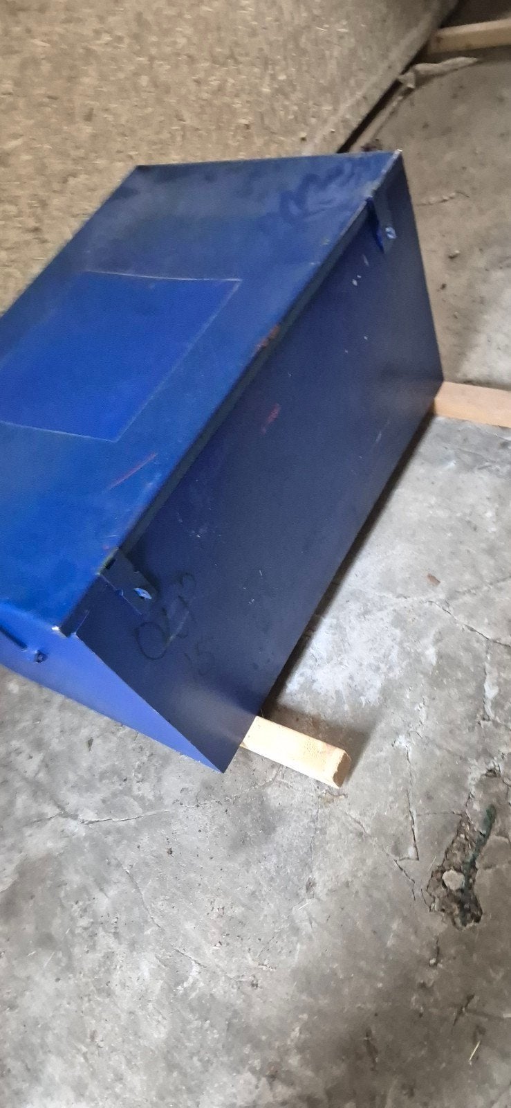 metalen kist, Doe-het-zelf en Bouw, Ophalen, Gebruikt