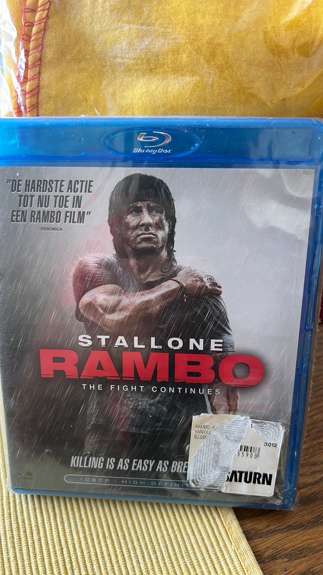 Rambo ( blu-ray), Cd's en Dvd's, Ophalen of Verzenden, Zo goed als nieuw, Blu-ray