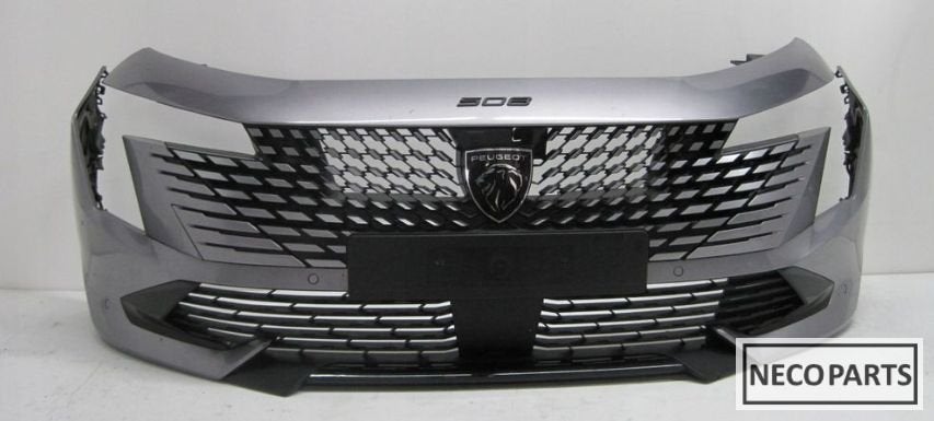 PEUGEOT 508 II VOORBUMPER ORIGINEEL COMPLEET ALLES LEVERBAAR, Arrière, -, Haillon arrière, Utilisé